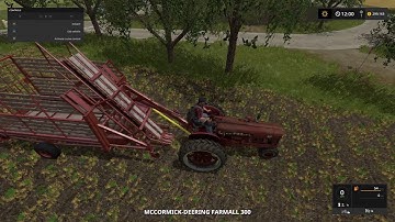 Farming Simulator 2017 small bale auto stackers