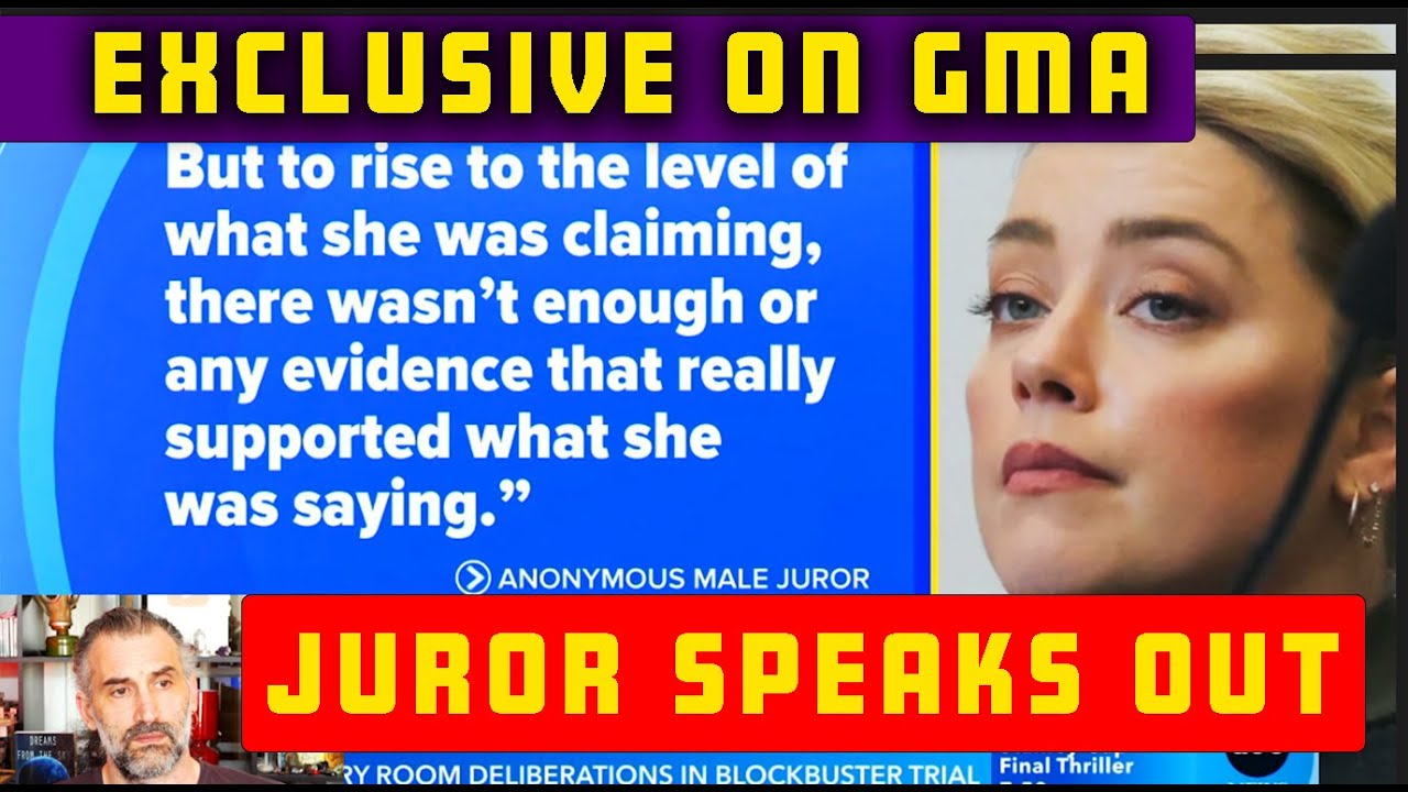 EXCLUSIVE Juror in Johnny Depp-Amber Heard trial speaks out for 1st ...