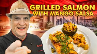 Best and Easiest Grilled Salmon and Mango Salsa Recipe