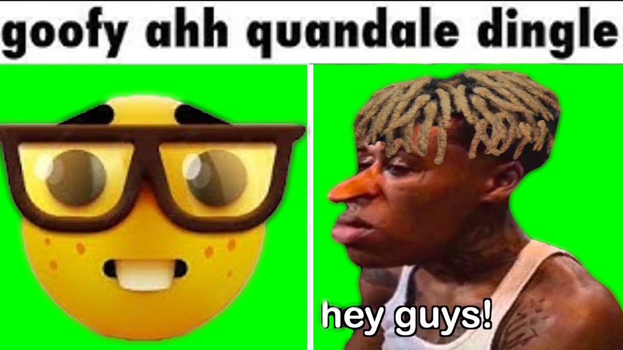 goofy ahh quandale dingle moment Meme Green Screen YouTube
