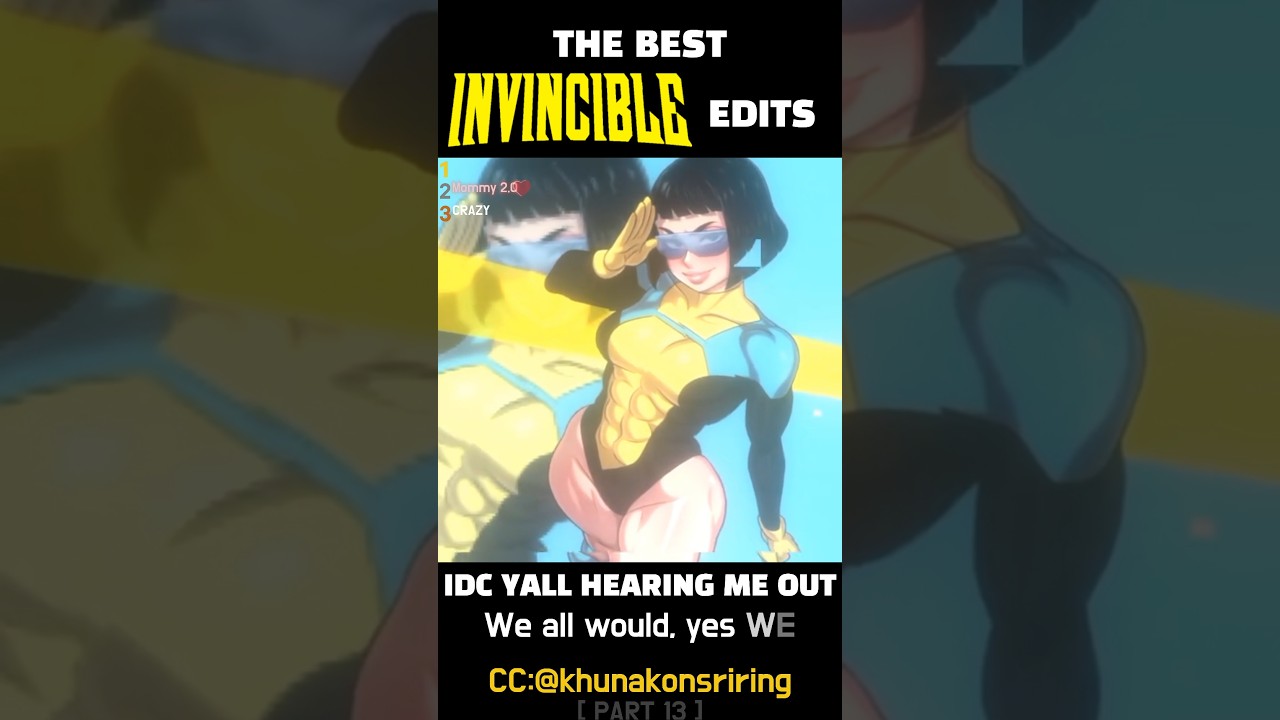 Ranking The Best Invincible Edits Part 13 #makethisgoviral #blowup #invincibleedits #invincible #fyp