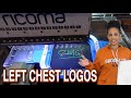How To Embroider Left Chest Logos Easy | With The MIghty Hooping Station