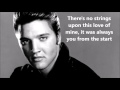 Wooden Heart  ELVIS PRESLEY (with lyrics)