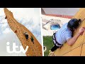 Bradley & Barney Climb The Tallest Climbing Wall In The World | Bradley & Barney Walsh: Breaking Dad