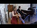 S. Rachmaninoff Vocalise for cello and piano Anna Shchegoleva cello Andrea Vivanet piano