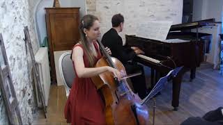 S. Rachmaninoff Vocalise for cello and piano Anna Shchegoleva cello Andrea Vivanet piano