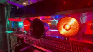 Federal Mogul 394AR Double Sided 7” Hooded Chromed Lights Signal-Stat 364 Red Amber lens 07-02-2025