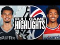 SPURS At WIZARDS FULL GAME HIGHLIGHTS February 10 2025