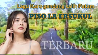 PISO LA ERSUKUL Lagu Karo gendang salih Patam terbaru#lagukaro