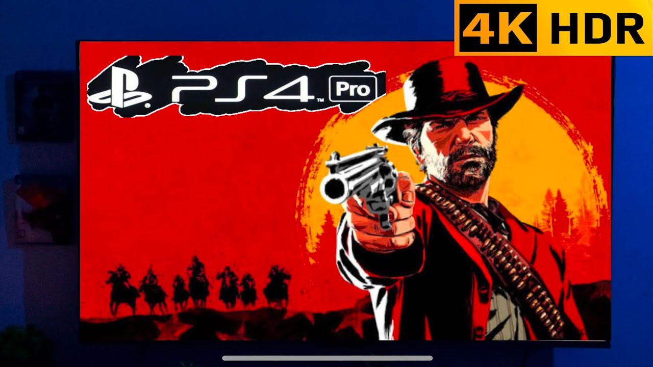 Red Dead Redemption 2 | Gameplay 4K HDR PS4 PRO (120hz QLED TV 60FPS)
