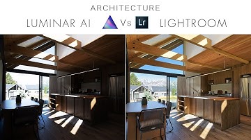 HOW TO EDIT ARCHITECTURE PHOTOS WITH LUMINAR AI - and is Lightroom better at it?