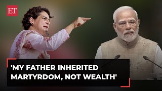 PM Modi doesn't understand martyrdom, my father inherited it..., says Priyanka Gandhi in Morena