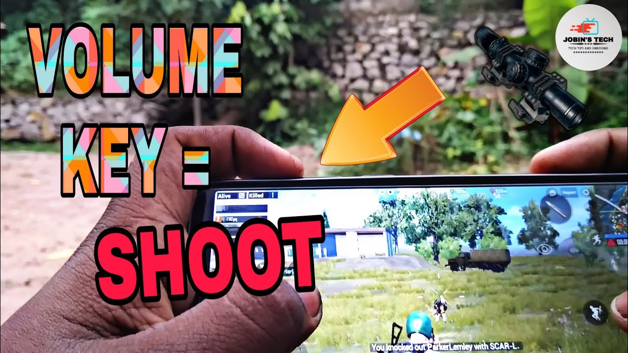 how to use volume button as fire in PUBG||PUBG PRO TIPS servientrega