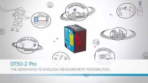 Distance Measurement Sensor, DT50-2 Pro from SICK
