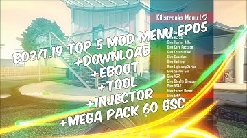 ★ [BO2 |1.19] TOP 5 Mod Menu GSC [PS3 / XBOX / PC ] (5/5)★