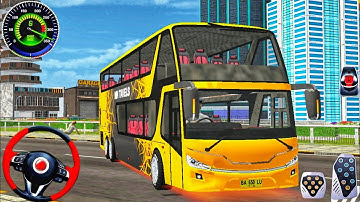 Real City Driving 3D: Euro Coach Bus Simulator 2025 Bus Game Android Gameplay Videos