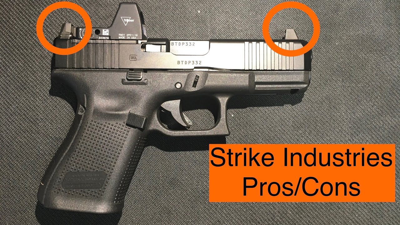 Strike Industries, Suppressor Height Sights for Glock, Review review 