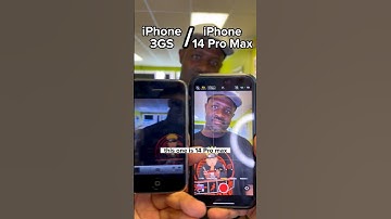 Is iPhone 3GS Better Than iPhone 14 Pro Max ? 🤔 #shorts