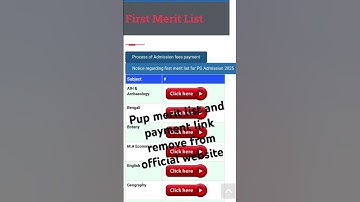 patna University pg merit list 2025 27 remove merit list and payment option