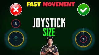 New Joystick Trick For 2x FAST MOVEMENT 😱 Fast Movement Speed Trick Jiggle Master Movement PUBG screenshot 3