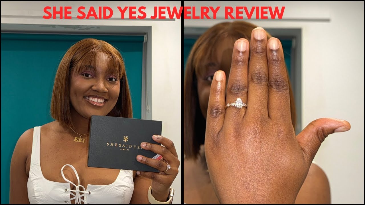 The Portrait of Love Engagement Ring | 2ct Pear-Cut in 10k Gold Review | SHE SAID YES