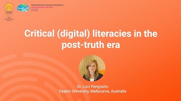 Critical (Digital) Literacies in the Post-Truth Era