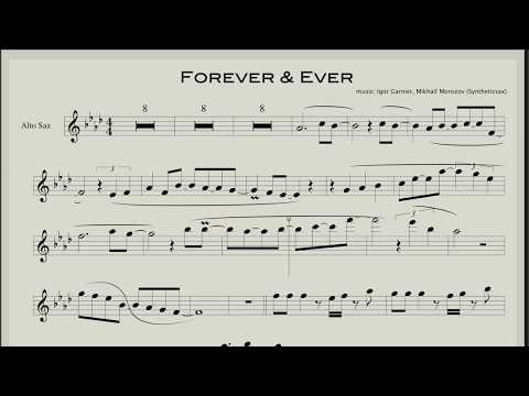 Forever & Ever (Backing track and sheet music for saxophone)