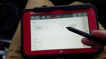 Hilti PLC 400 Settings Tutorial