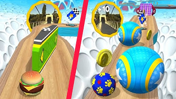 GOING BALLS 🔥⚡NEW SHORTCUT⚡🔥 Speedrun Gameplay High Level 7061