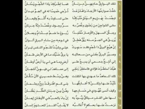 في الحنين إلى عمان لابى مسلم البهلاني الرواحي