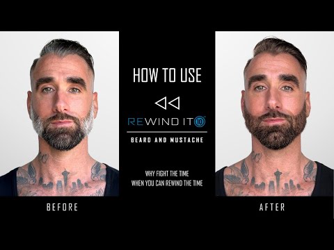 How To Use Rewind It 10 Men S Beard And Mustache Color 