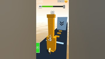 Stack Colors gameplay level 186 shorts