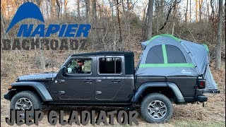 NAPIER Backroadz Truck Tent ~ Jeep JT Gladiator Setup