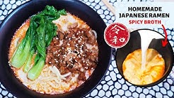 Mie Ramen Jepang dengan Kuah Kental & Gurih | Japanese Ramen Recipe - Durasi: 2.06. 