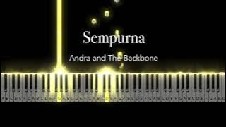 Sempurna - Andra And The Backbone | Piano Tutorial by Andre Panggabean