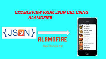 UITableview From JSON URL USING Alamofire Swift 3