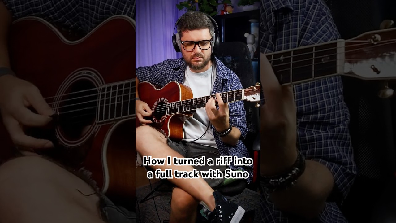 How I turned a riff into a full track with Suno adlı videoyu YouTube'da izle How I turned a riff into a full track with Suno adlı videoyu YouTube'da izle