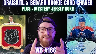 WB #186 DRAI / BEDARD Chase + Mystery Jersey Box!!!