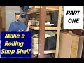 A Strong, Adjustable, Rolling Shelf for Less than $85 - Part1 A Strong, Adjustable, Rolling Shelf for Less than $85 - Part1