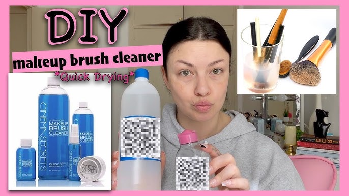 HOW TO INSTANTLY CLEAN YOUR MAKEUP BRUSHES WITHOUT WASHING / SPRAY OR  ALCOHOL! 
