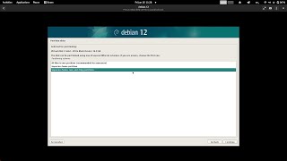 Install Debian 12 Gnome Desktop with LVM + Home,Var & Tmp Partitions using New Debian 12 Installer