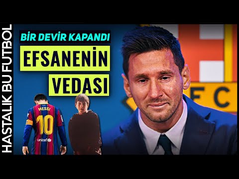 Video: Messi, 2020'de Barcelona'dan ayrılıyor
