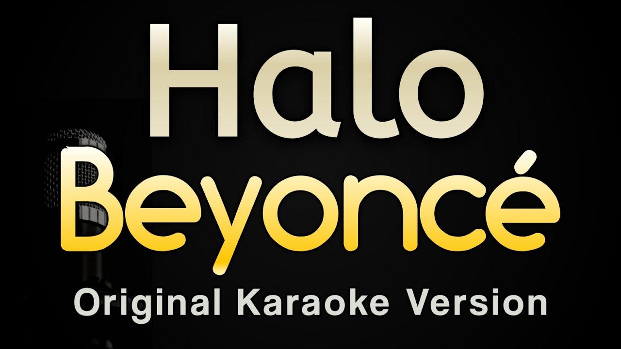 Halo   Beyonc Karaoke Songs With Lyrics   Original Key