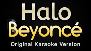 Halo - Beyoncé Karaoke Songs With Lyrics - Original Key