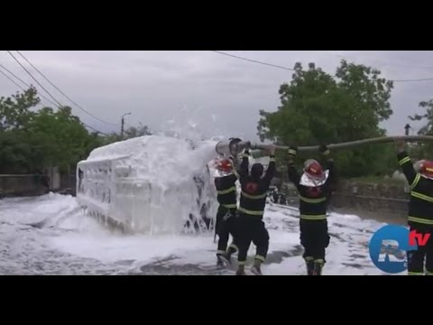 ვეჯინში ბენზინმზიდი გადაბრუნდა