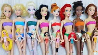 Looking for Disney Princess Dresses DIY Miniature Ideas for Barbie Wig, Dress, Faceup, and More! DIY