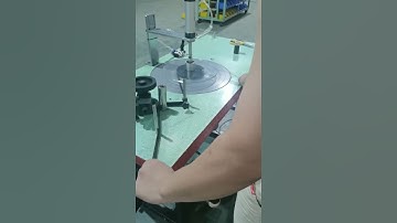 Manual velcro tape winding machine