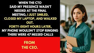 CTO Said My Role Didn’t Matter — I Built His Boardroom Checkmate