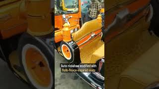 Auto-rickshaws Modified to look like a VINTAGE CAR ! 😱 #shorts #auto #vintagecars screenshot 1