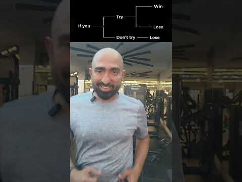 trying? or giving up?